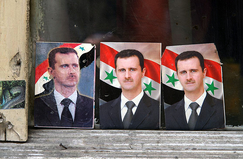 portraits of Bashar al-Assad