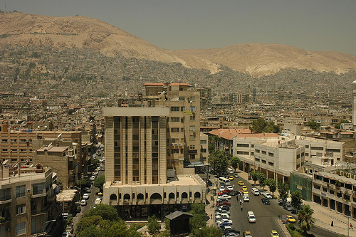 Damascus, Syria Skyline